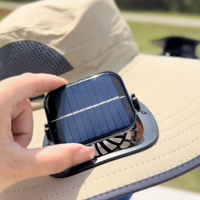 Fishing Hat With Built In Fan