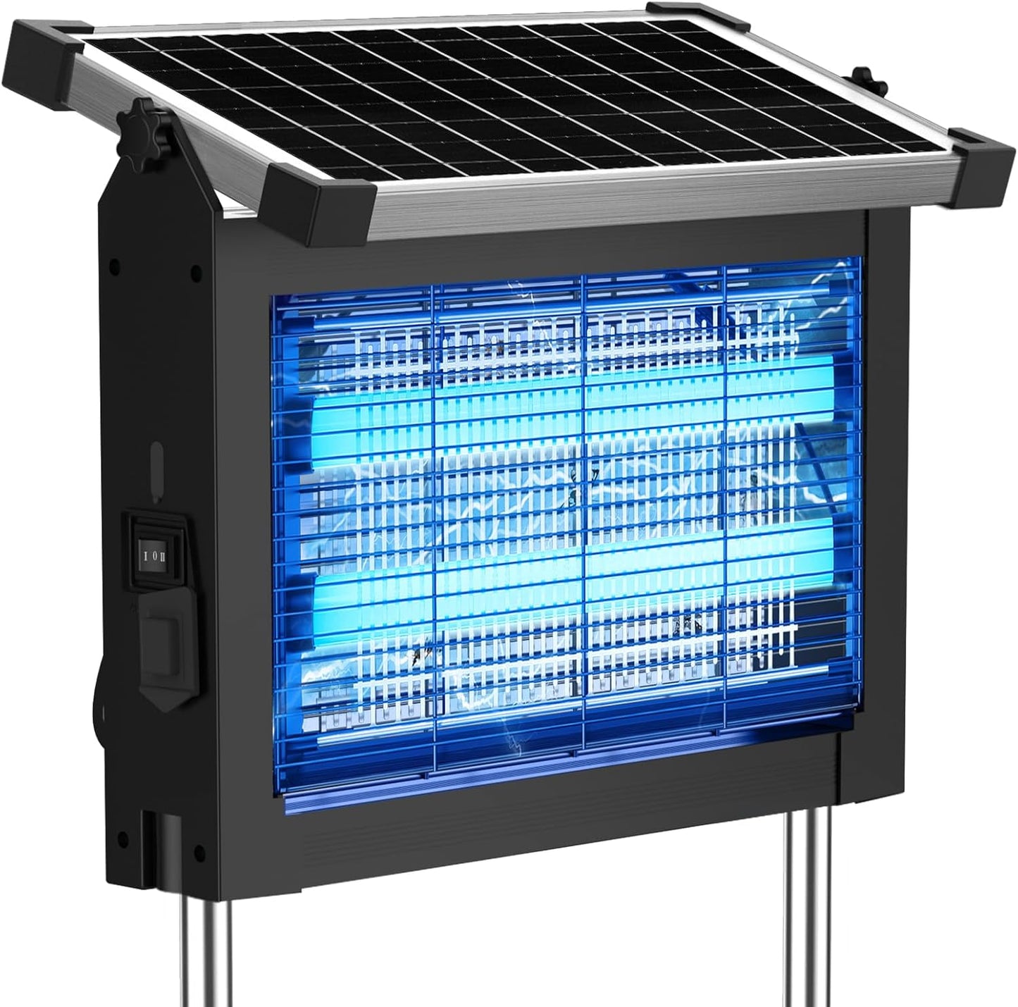 SolarZap Pro – Solar-Powered Waterproof Bug Zapper for Outdoor Mosquito & Insect Control